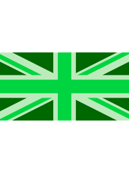 Green Union Jack