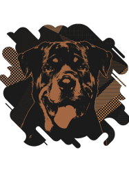 Rottweiler Metzgerhund Digital Art(2)