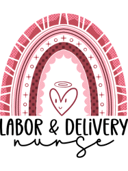 Labor and delivery nurse RainbowL and D Nurse Cute Pink RainbowGifts for LaborDelivery nurse