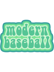 modern baseball groovy green