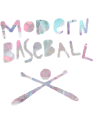 modern baseball pastel