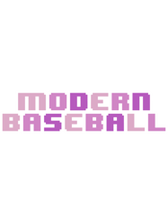 modern baseball pixel purple