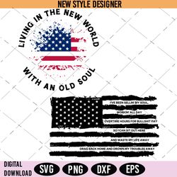 Rich Men North Of Richmond Front and Back SVG, Country Music SVG, Digital Download