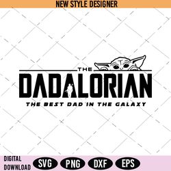 The Dadalorian SVG, StarWars SVG, Dadalorian SVG, Instant Download