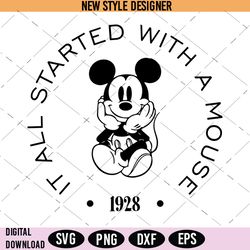 Magical Mouse Svg, Friends Trip Svg, Castle Svg, Mickey Mouse Svg, Instant Download