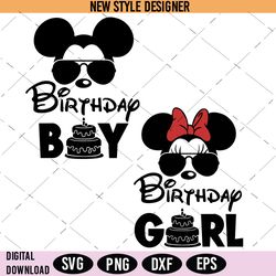 Magical Birthday Svg, Mouse Birthday Svg, Birthday Girl Svg, Birthday Boy Svg, Instant Download
