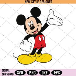Vintage Mickey Mouse Svg, Mickey Mouse Svg, Mickey Mouse vector, Instant Download