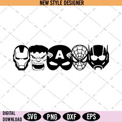 Superheroes Friends Svg, Avengers Family Vacation Svg, Instant Download