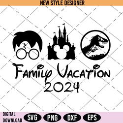 Magical Family Vacation Svg, Universal Studios Vacation Svg, Universal Studios Trip Svg, Instant Download