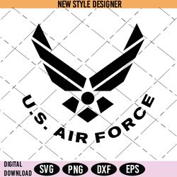 United States Air Force Seal Logo Svg Png, USAF Emblem Svg, Military Seal Svg, Air Force Insignia Svg, Instant Download