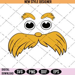 The lorax Svg Png, Dr Seuss Lorax Svg, Lorax Character Svg, Lorax Png, Lorax Quote Svg, Instant Download