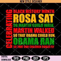Black History Month SVG, Inspirational Black Leader SVG, Motivational Quote SVG, African American svg, Instant Download
