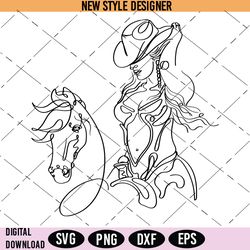 Cowgirl Svg Inspired by Renaissance Tour, Western SVG, Cut File Svg, Digital Download