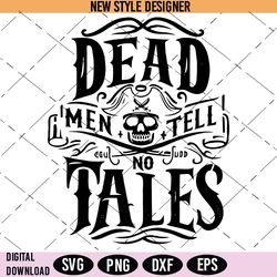 dead men tell no tales svg, skull and cross swords svg, png, instant download