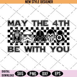 May The 4th Be With You Svg, This Is The Way, Png, Cut File Svg, Digital Download