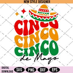 cinco de mayo svg file, fiesta svg, mexican hat, instant download