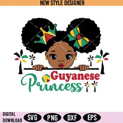 Guyanese princess Svg Png, Cute Little Girl Svg, Peekaboo Girl Svg, Instant Download