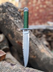 Heartstopper Bowie Knife - Replica of Rambo V Last Blood Movie - Fixed Blade Knife - Hunting Knife - Gift For Christmas