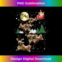 Funny Reindeer Shih Tzu Xmas Christmas Dog Lovers - Sublimation-Optimized PNG File - Craft with Boldness and Assurance