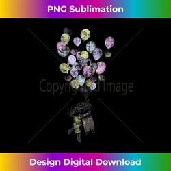 Disney Pixar Up Ellie & Carl Balloons Tank Top - Futuristic PNG Sublimation File - Animate Your Creative Concepts