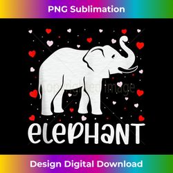 Red Heart Cupid Love Graphic Elephant Lover Valentine Day - Sublimation-Optimized PNG File - Spark Your Artistic Genius