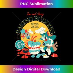 Tom and Jerry Baking Buddies - Chic Sublimation Digital Download - Animate Your Creative Concepts