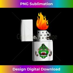 Monster Head on Lighter tshirt - Sophisticated PNG Sublimation File - Ideal for Imaginative Endeavors