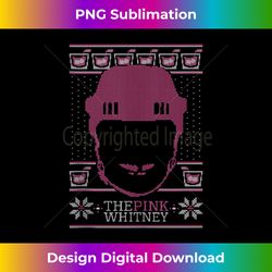The Pink Whitney Ugly Christmas Sweater Party Hockey Tank Top - Sublimation-Optimized PNG File - Rapidly Innovate Your A