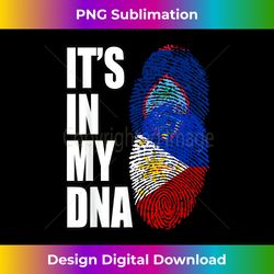 Guam And Filipino Mix Heritage DNA Flag - Retro PNG Sublimation Digital Download