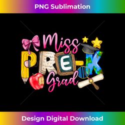 Kids Miss Pre-K Grad Graduation Shirt Girl Kid Last Day Of School - Bohemian Sublimation Digital Download - Challenge Cr