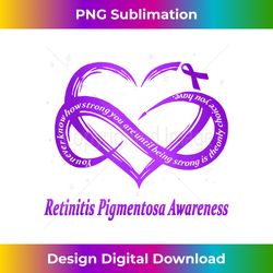 I Wear Purple For Retinitis Pigmentosa Awareness Warrior - Premium Sublimation Digital Download