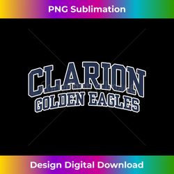 Clarion University of Pennsylvania Golden Eagles - Elegant Sublimation PNG Download