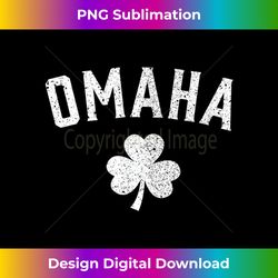 Omaha Nebraska, Saint Patrick's Day shirt - Shamrock Tee, NE