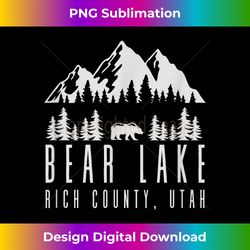 bear lake utah gift - modern sublimation png file