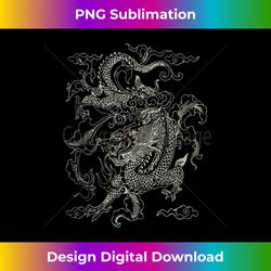 Traditional Chinese Dragon Symbol Of Power and Strength Tank Top - Premium PNG Sublimation File