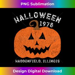 Halloween 1978 Holiday Spooky Scary Pumpkin Haddonfield Long Sleeve - Exclusive Sublimation Digital File