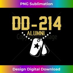 DD-214 US Army Alumni Vintage Tank Top - Exclusive Sublimation Digital File