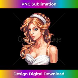 Aphrodite 8 Bit - Elegant Sublimation PNG Download