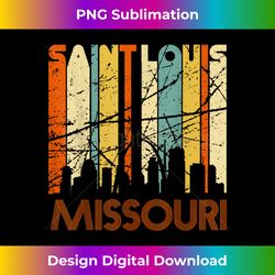 Saint Louis City Souvenir T Vintage Retro Missouri 2 - Trendy Sublimation Digital Download