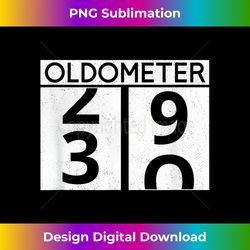 Oldometer 30 Gift 30th Birthday Retro Odometer Gifts - Decorative Sublimation PNG File