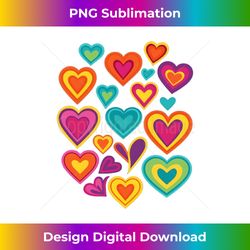 Cute Love Long Sleeve - Creative Sublimation PNG Download