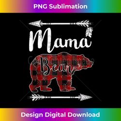 Mama Bear Buffalo Plaid Mother's Day Mom Cute Best - Bohemian Sublimation Digital Download - Ideal for Imaginative Endea