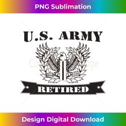 ARMY CHIEF WARRANT OFFICER 5 (CW5) RETIRED Eagle Rising - Elegant Sublimation PNG Download