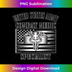 U.S. Army Combat Medic Specialist (Back Design) - PNG Transparent Sublimation File