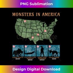 Monster in America Chupacabra Pope Lick Monster Folklore - Decorative Sublimation PNG File