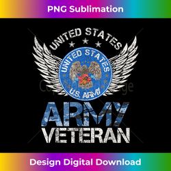 Vintage United States Army Veteran Gift U.S Military Veteran - Instant Sublimation Digital Download