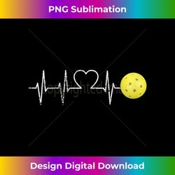 pickleball heartbeat i love pickleball tank top - premium sublimation digital download