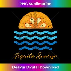 tequila sunrise cinco de mayo drinking party orange mexican tank top - retro png sublimation digital download