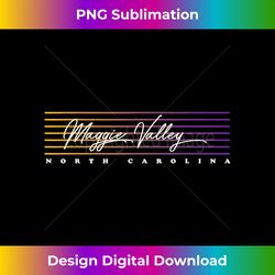 Maggie Valley Shirt Nostalgic Retro Style North Carolina - High-Resolution PNG Sublimation File