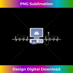 Sonographer Sonography Heartbeat Ultrasound Echography - Digital Sublimation Download File